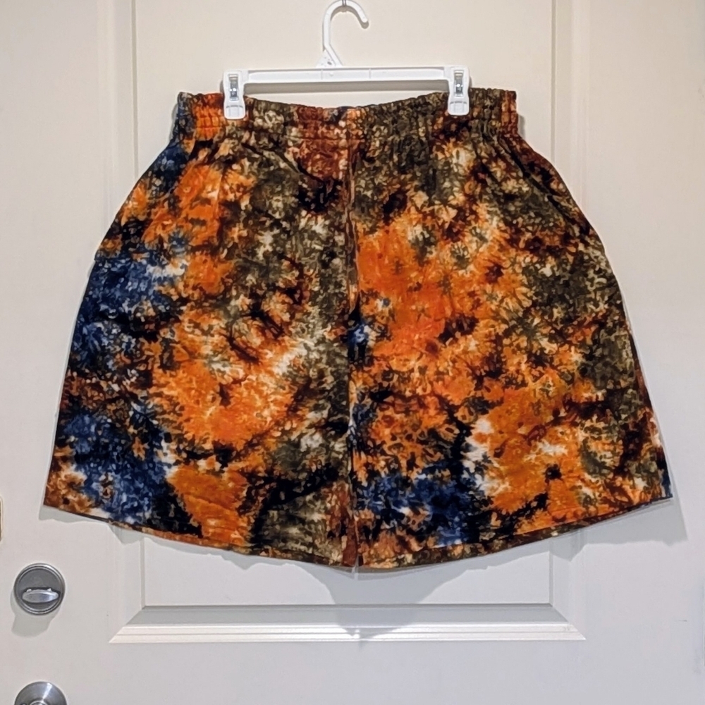 3/$30 NWOT Beckwoman 100% Cotton Tie Dye Drawstring Waist Shorts
